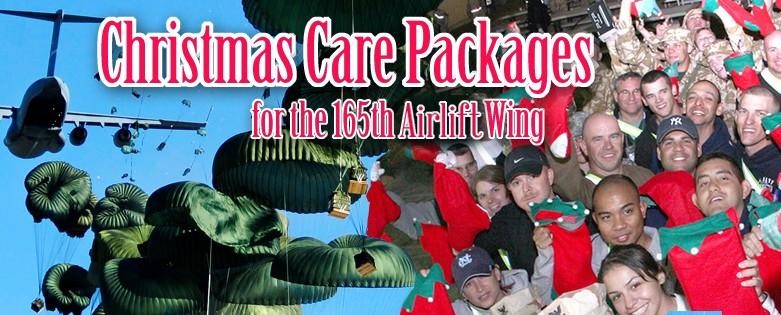 Christmas Care Packages for the 165th Airlift Wing